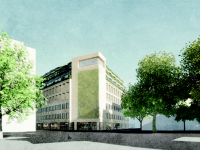 Präsentation "Urbanes Wohnen im Alter" - Viktoriastraße Saarbrücken, ehemaliges C&A-Gebäude - 
