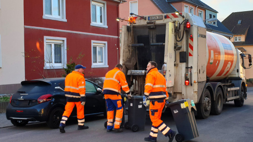 Müllabfuhr in Saarbrücken