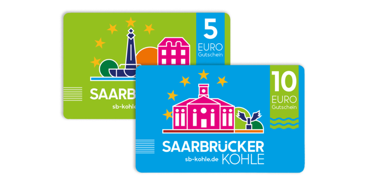 Saarbrücker Kohle - Der Geschenkgutschein für Saarbrücken