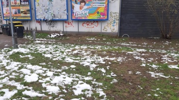 Platz des geräumten Camps Image