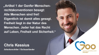 Was bedeutet für dich Freiheit, Chris Kessius?