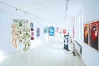 Bilder von der Ausstellung in der Stadtgalerie Saarbrücken