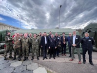 OB Conradt hat am 18. März die Katastrophenschutz-Großübung  im Saarland SAAREX besucht 