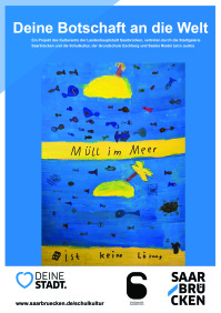 Deine Botschaft an die Welt Plakatmotive der Kinder