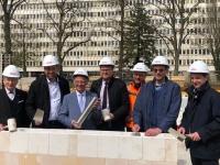 Termine mit Uwe Conradt: Am 13. April 2023 wurde der Grundstein für die neue Bildungsstätte der Handwerkskammer des Saarlandes gelegt