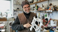 Ein Maler in seinem Atelier