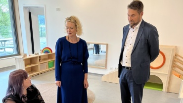 Besuch der Kita Salut in Brebach anlässlich ihrer Eröffnung Image