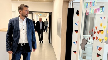 Besuch der Kita Salut in Brebach anlässlich ihrer Eröffnung Image