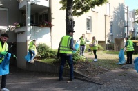 Siedlung Cleanup Day 2023 im unteren Malstatt, Stromstraße