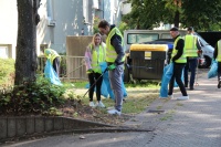 Siedlung Cleanup Day 2023 im unteren Malstatt, Stromstraße