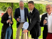 Neuer Trinkwasserbrunnen am Staden