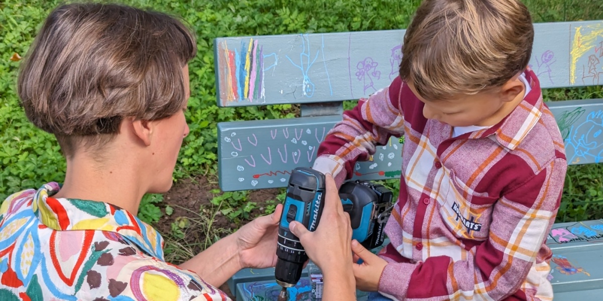 Einweihung der Kinderrechtebank