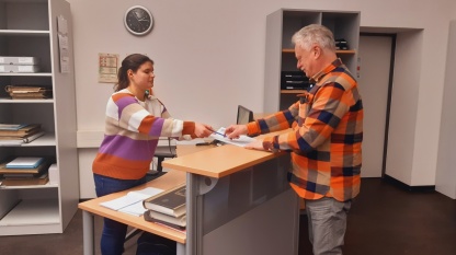 Benutzerberatung im Stadtarchiv