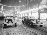 Geschmückte Bahnhofstraße, 1934