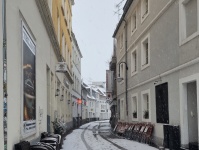 Fröschengasse im Schnee