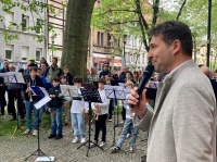 Uwe Conradt spricht zum 70. Jubiläum der Musikschule Saarbrücken