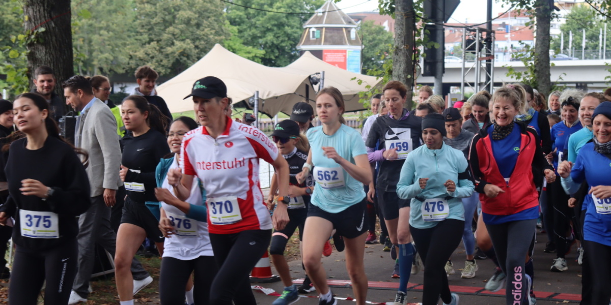 Start 10 km Frauenlauf