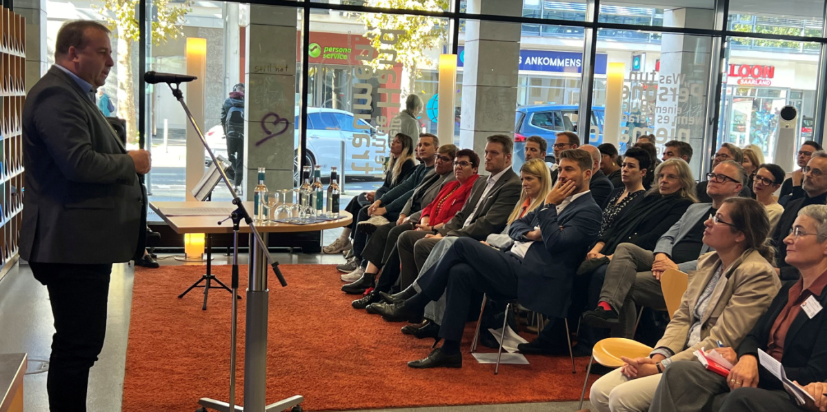 Eröffnung Haus des Ankommens  mit Minister Dr. Jung am 2. Oktober 2024