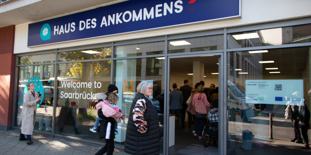 Eröffnung Haus des Ankommens 2024