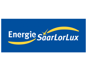 Das Logo von Energie SaarLorLux ist zu sehen