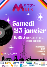 Metz en Musik 2025 Metz en Musik 2025