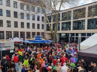 Übergabeverhandlungen am Fetten Donnerstag 2025 im Rathaus St. Johann