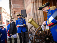 Rathaussturm der KG Die Nassauer am Samstag, 1. März 2025
