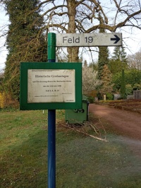 Wegweiser vorher