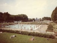 Nichtschwimmerbecken des Deutschmühlenbades um 1960