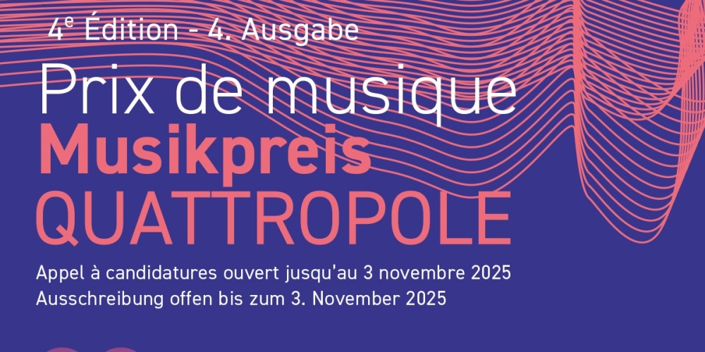 Prix de Musique QuattroPole 2026