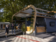 Pavillon beim Tag der Deutschen Einheit