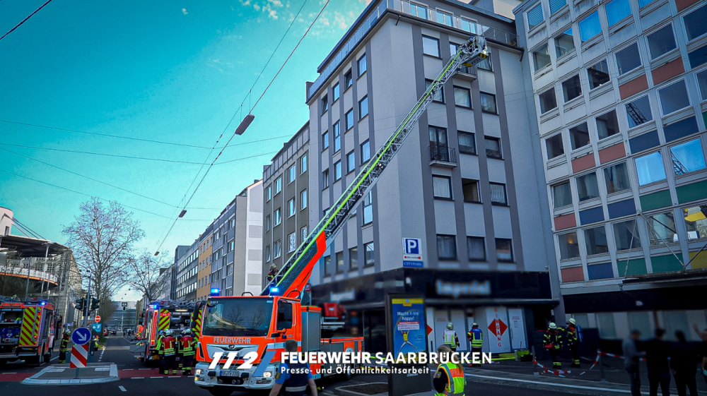 Brand von Balkonen - Triererstraße Brand von Balkonen - Triererstraße