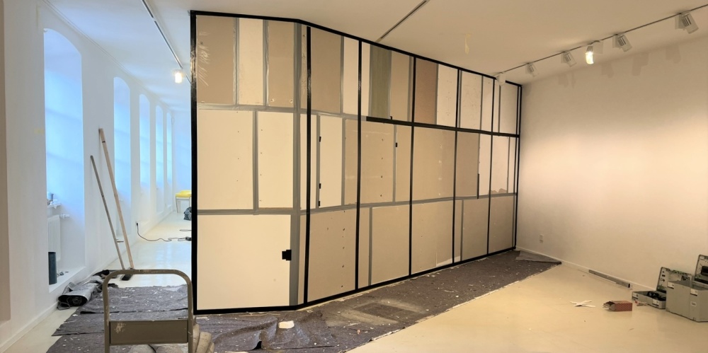 Umbau in der Stadtgalerie