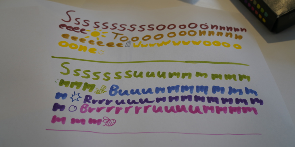 Summ Workshop mit BNAG in der Stadtgalerie Buntes Bild