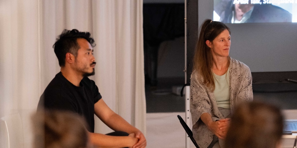 Hojin Kang und Katharina Ritter