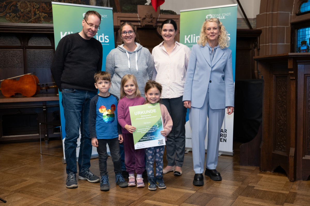 Klimakids 2025 Teilnehmer Platz 8 - KITA Jägersfreude an der Kirche Gruppenfoto Preisträger Platz 8 - KITA Jägersfreude an der Kirche