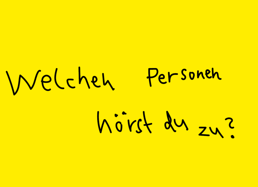 Innenhofinstallation Kinderfragen