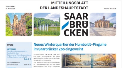 Titelblatt des Mitteilungsblatts des Landeshauptstadt (16. Mai 2026)