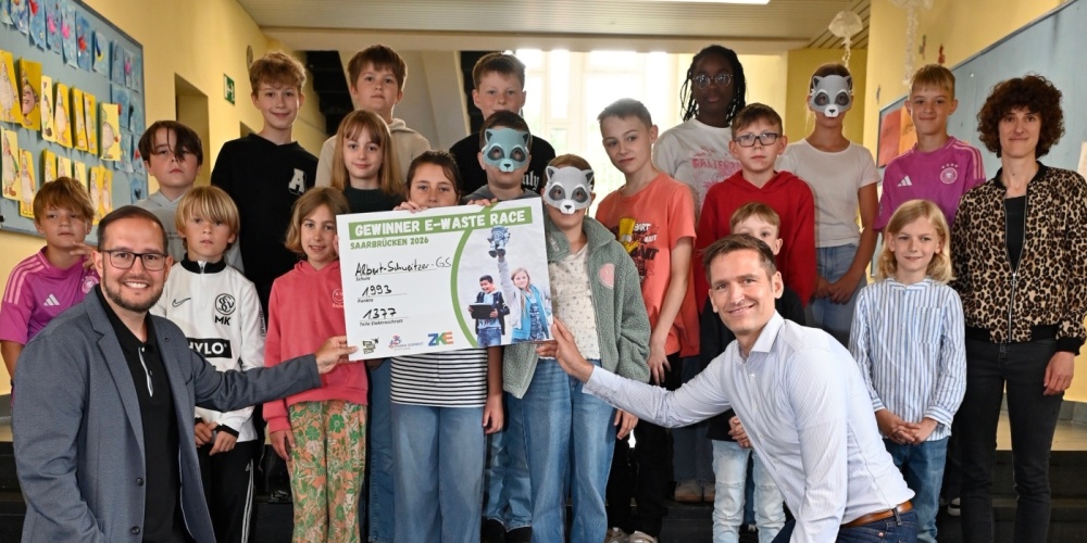 Gewinner des E-Waste Race Gewinner des E-Waste Race 2026, Foto: Marc Schneider