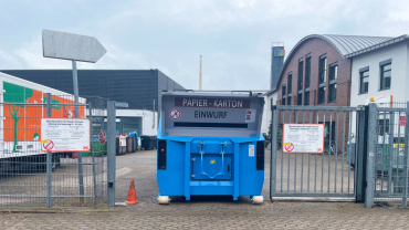 Neue Papierpresse am Wertstoffzentrum Am Holzbrunnen Image